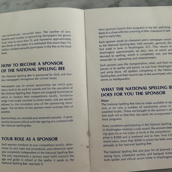 What Do You Want to Know About the National Spelling Bee? 1971 - Picture 4 of 7